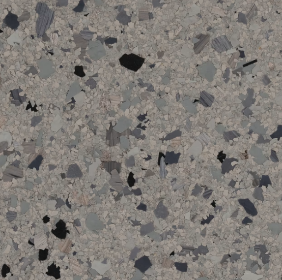 Denali partial flake color sample