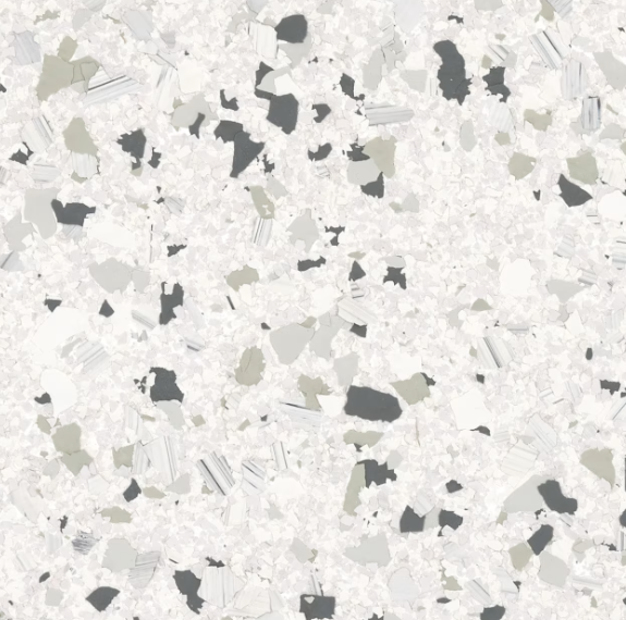 Juneau partial flake color sample